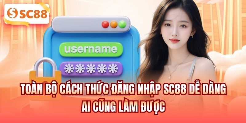 Toàn bộ cách thức đăng nhập SC88 dễ dàng ai cũng làm được